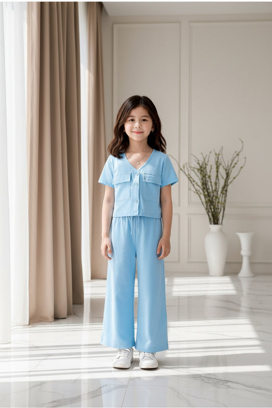 SKY BLOSSOM GIRLS CO-ORD SET
