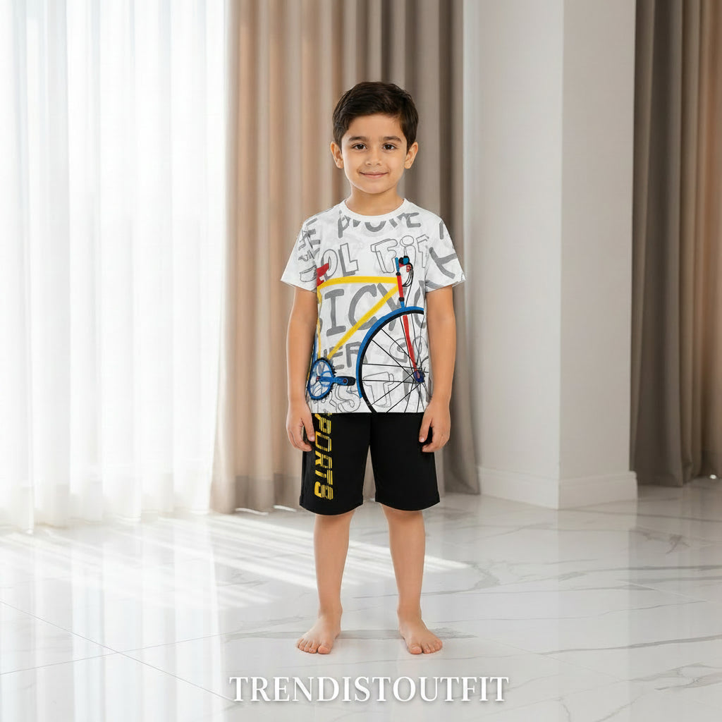 SPORT CYCLE KIDS SHORT SET