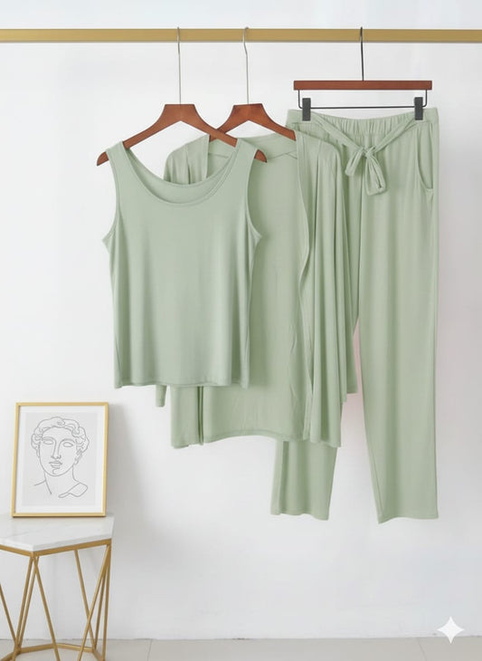 3 PIECE LOUNGEWEAR & HOME WEAR SETS COMFY NIGHTSUIT