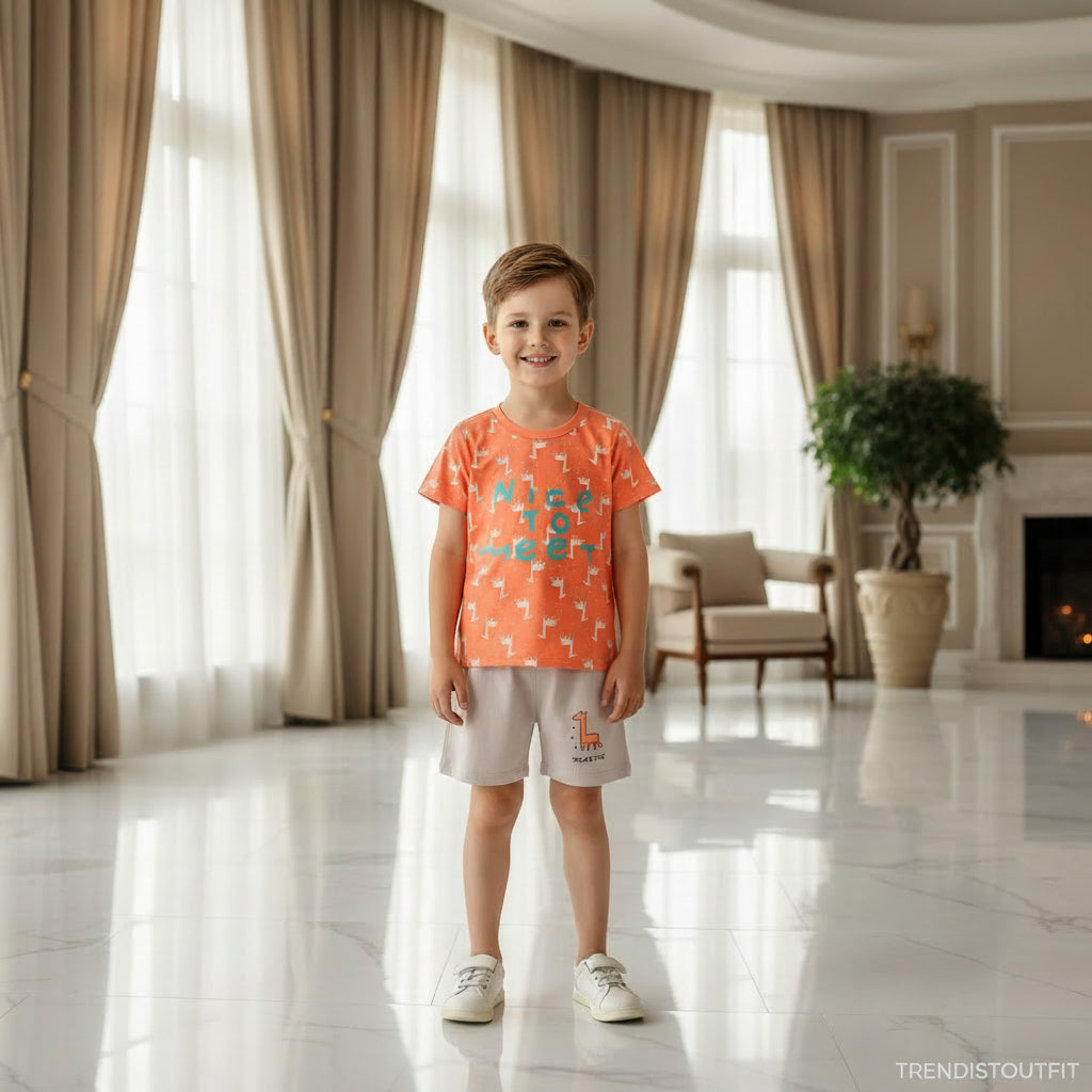 NICE TO MEET KIDS SLEEVELESS
