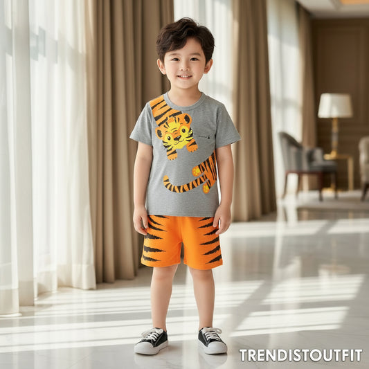 MINI TIGER KIDS SHORT SLEEVELESS