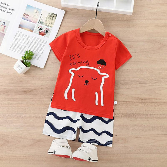 ITS RAINING KIDS SHORT SLEEVELESS