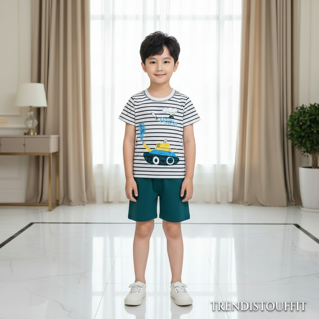 BOOM TANK KIDS SHORT SLEEVELESS